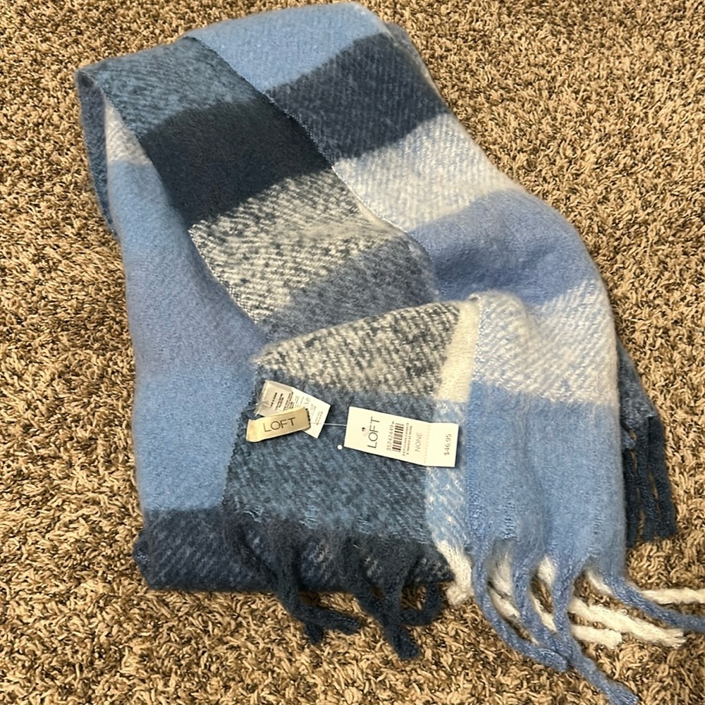 Loft Lou & Grey Buffalo Plaid Blanket Scarf